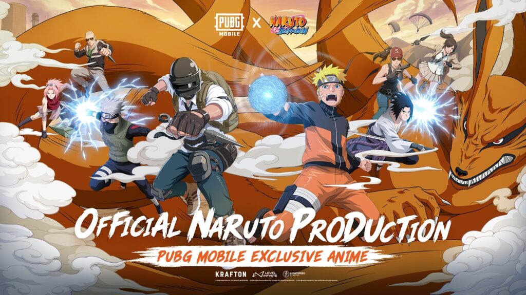 PUBG MOBILE x Naruto Shippuden Collaboration: The Ultimate Ninja Battle Arrives